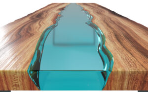 Liquid Color River Table