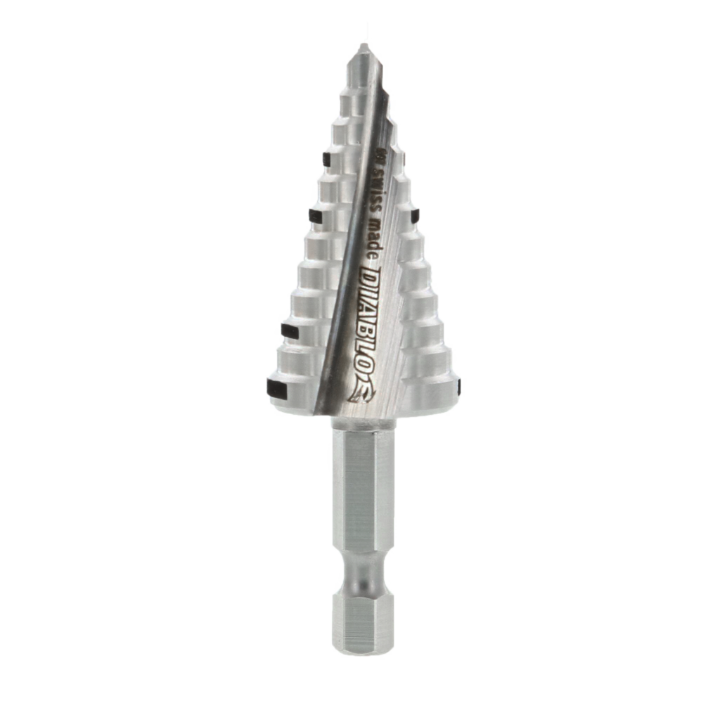 3/8" - 7/8" Impact Step Drill Bit (12 Steps)