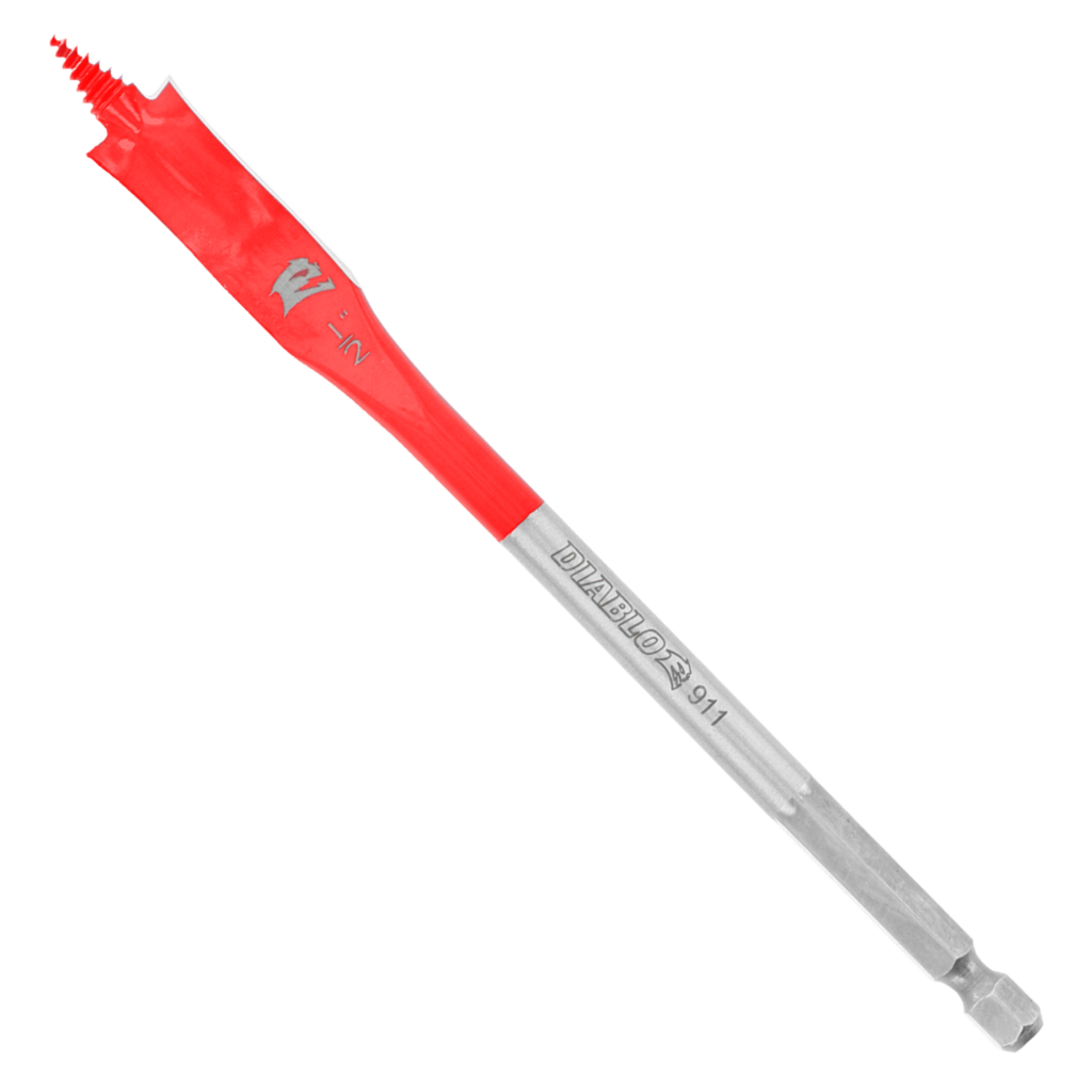 1/2" x 6" Spade Bits for Wood (2-Pack)