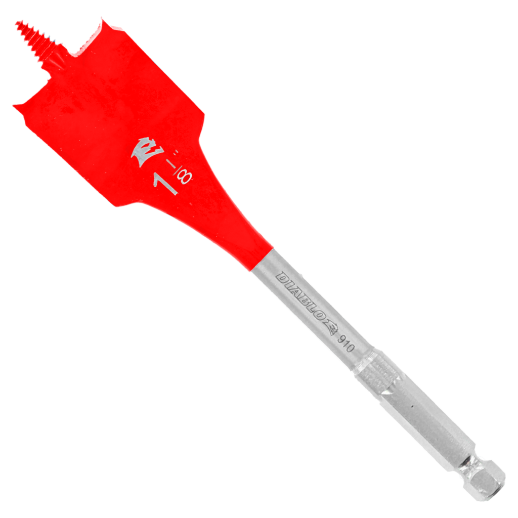 1-1/8" x 6" Spade Bit for Wood