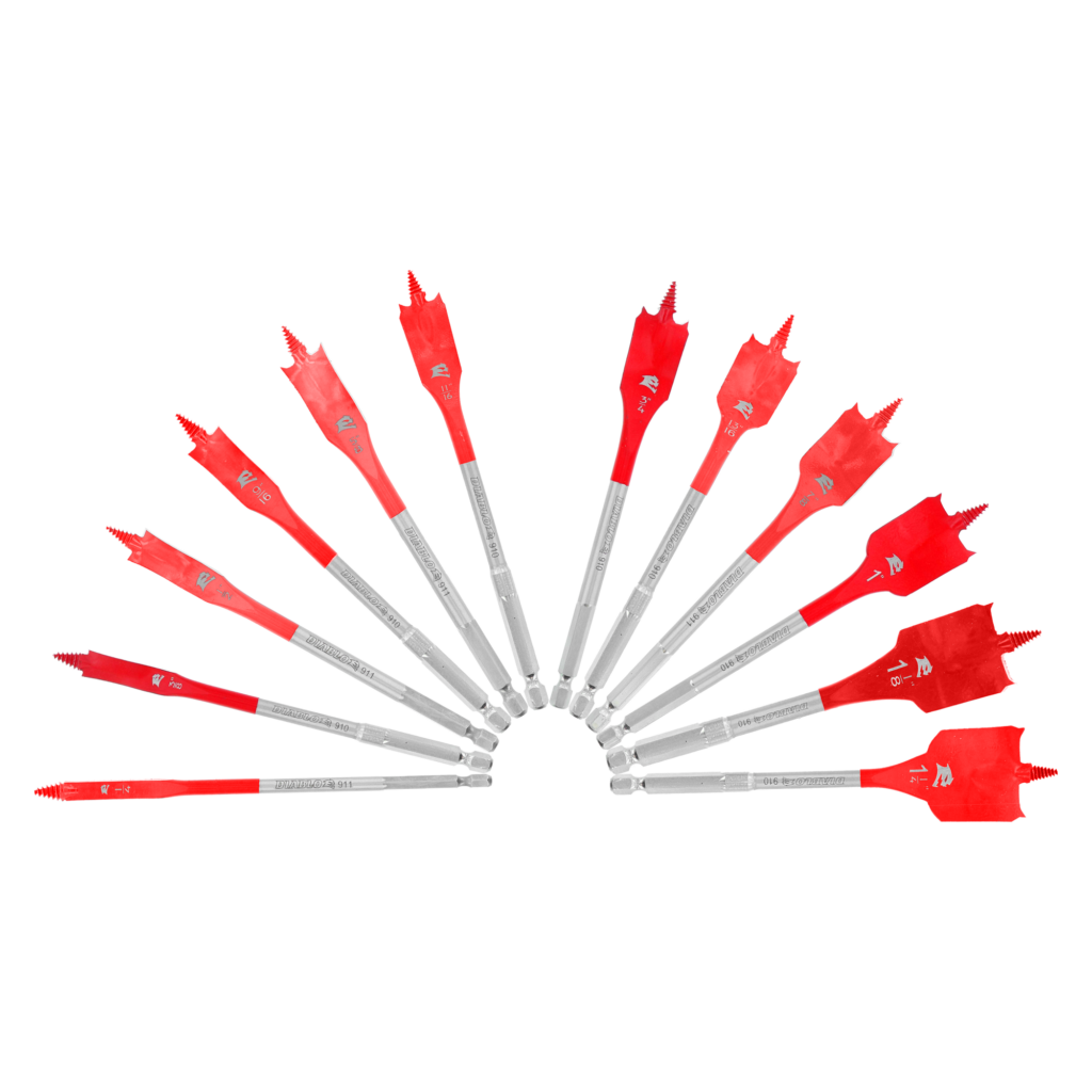 12 pc Spade Bit Set (12-Piece)