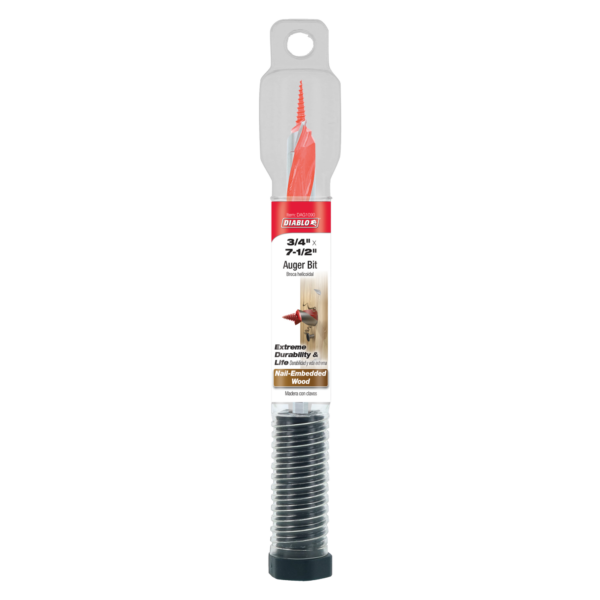 3/4" x 7-1/2" Auger Bit for Wood & Nail-Embedded Wood - Image 2