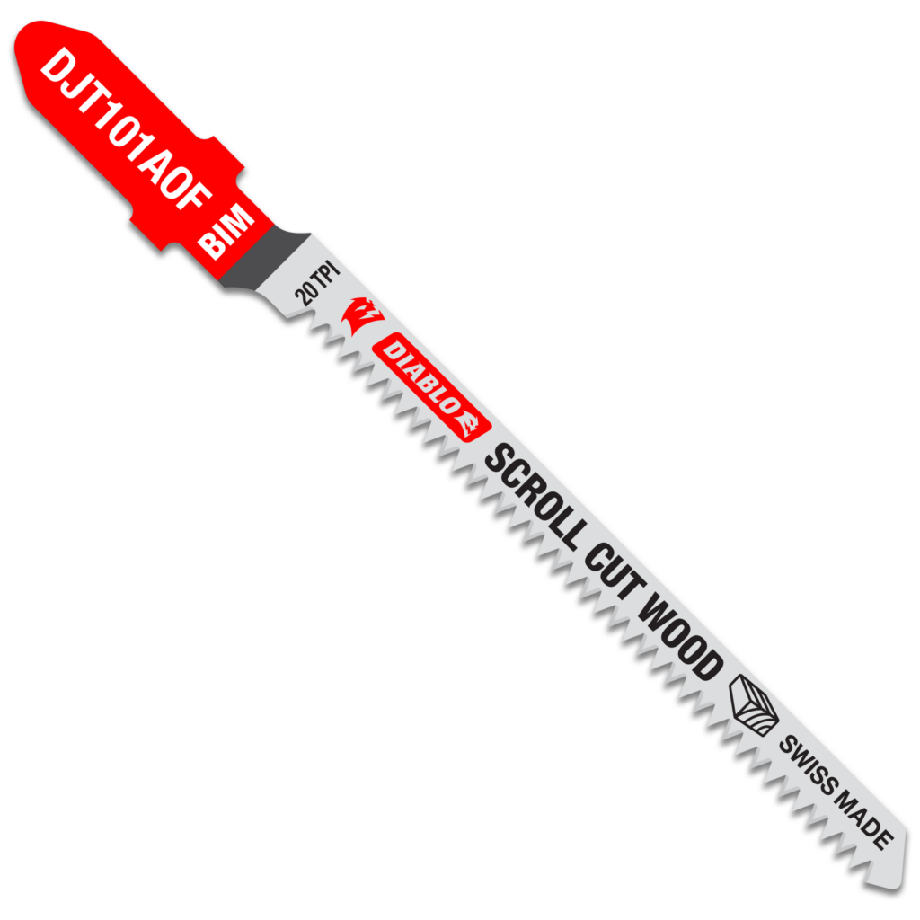 3-1/4" 20TPI Bi-Metal Jig Saw Blades for Wood (5-Pack)