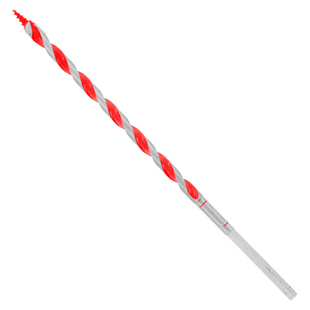 1/4" x 7-1/2" Auger Bit for Wood & Nail-Embedded Wood