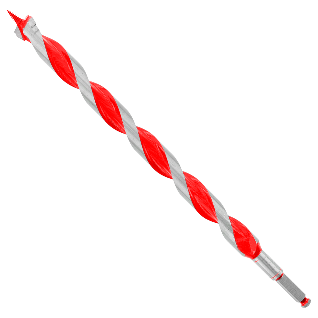 1-1/8" x 17-1/2" Auger Bit for Wood & Nail-Embedded Wood