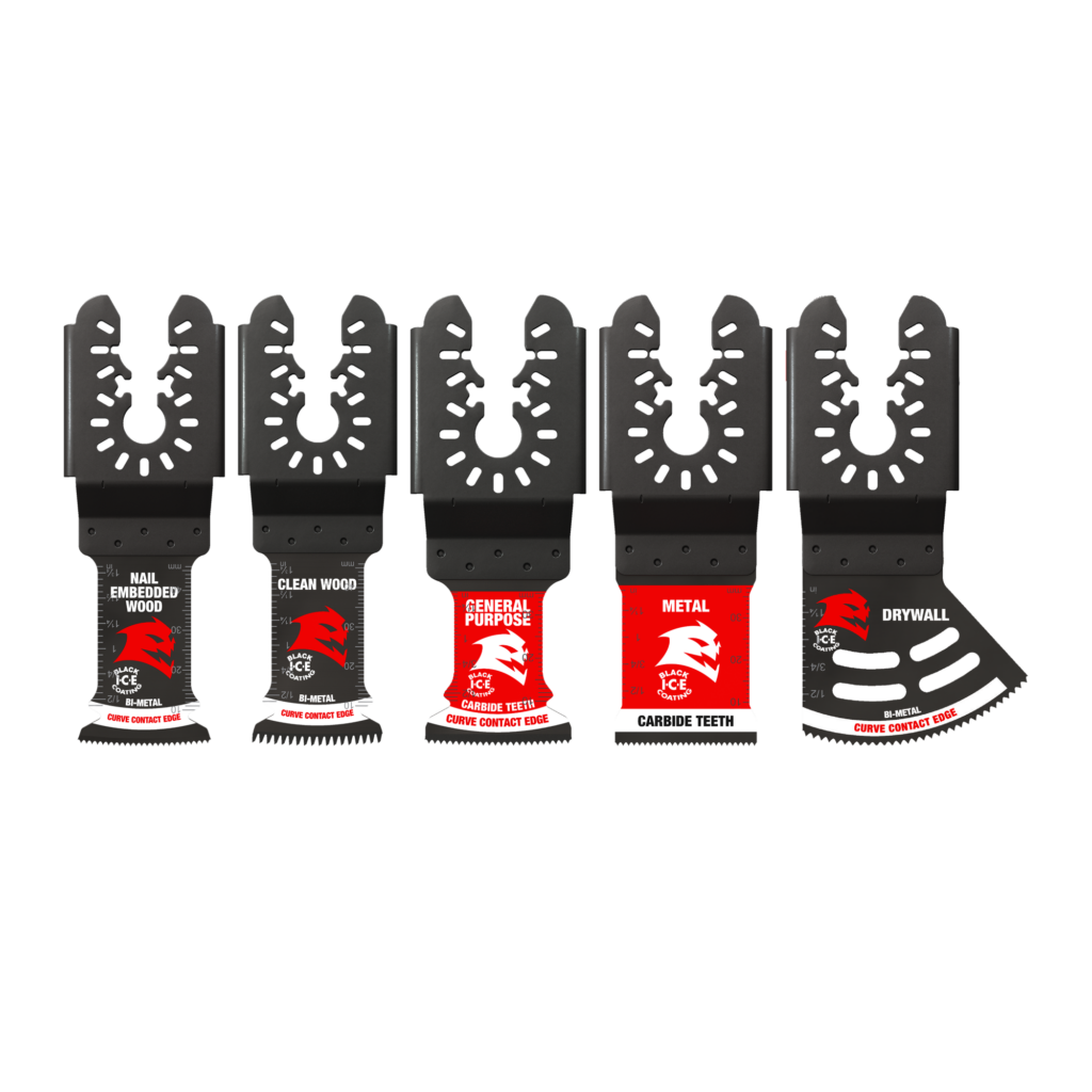 5 pc Universal Fit General Purpose Oscillating Blade Set (5-Piece)