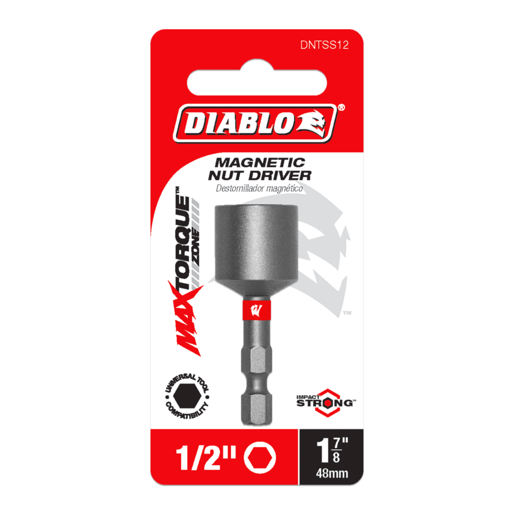 1/2" x 2-9/16" Magnetic Nut Driver