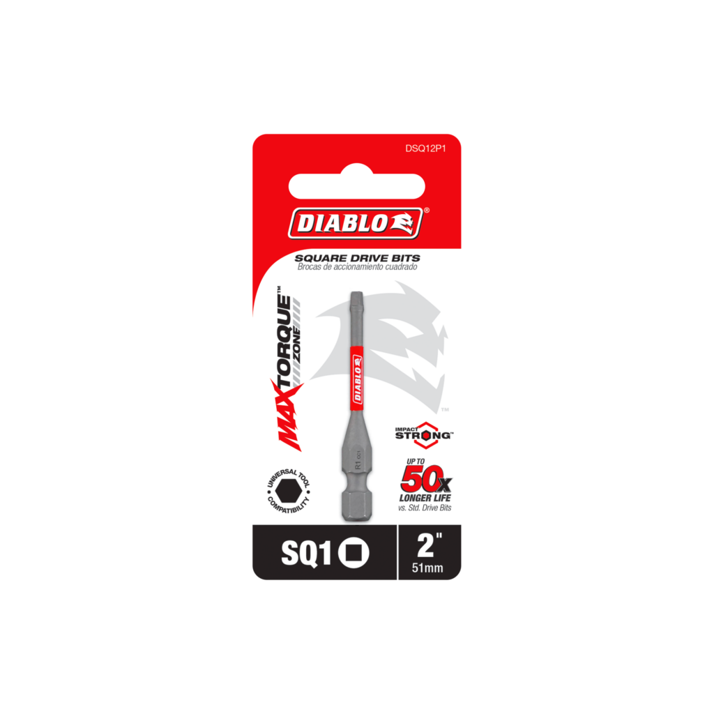 2" #1 Square Drive Bit