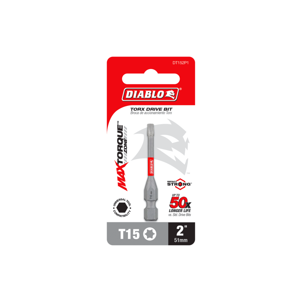 2" #15 Torx Drive Bit