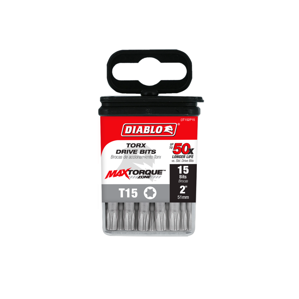 2" #15 Torx Drive Bits (15-Pack)