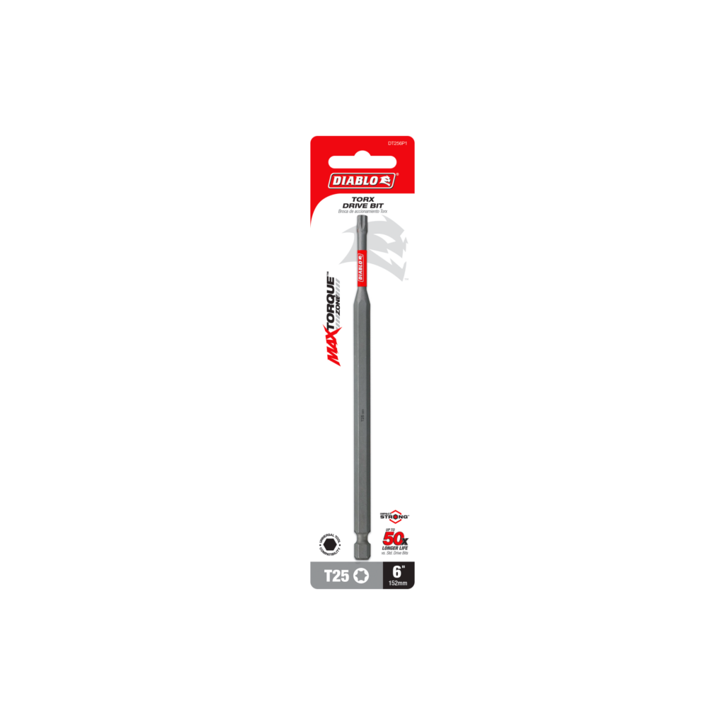 6" #25 Torx Drive Bit