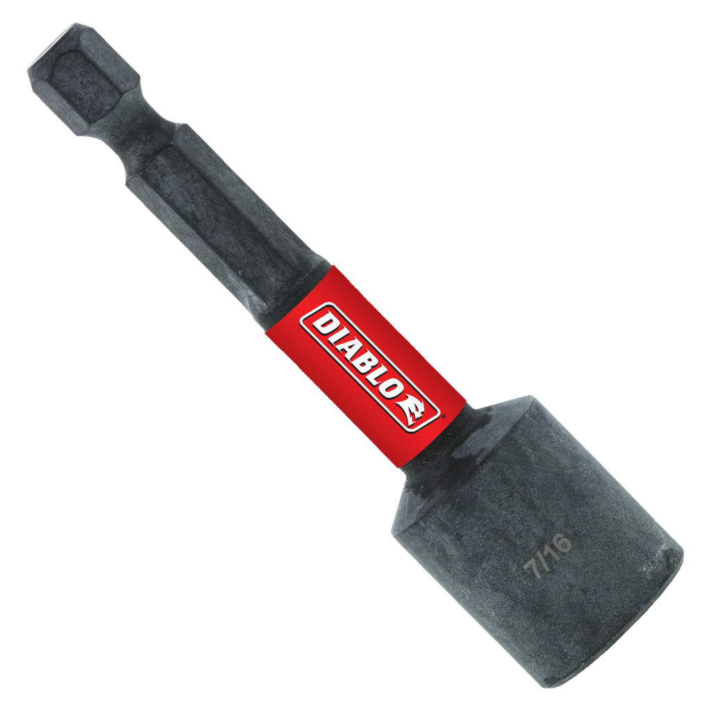 7/16" x 2-9/16" Magnetic Nut Driver (Bulk)