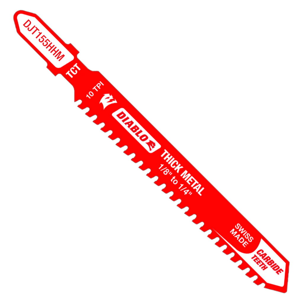 3-3/5" 10TPI Carbide Jig Saw Blade for Thick Metal
