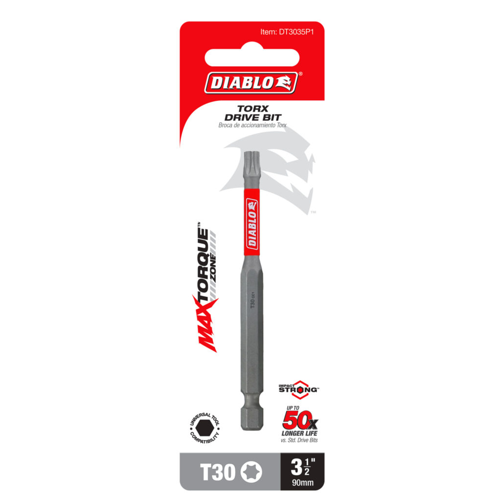 3-1/2" #30 Torx Drive Bit