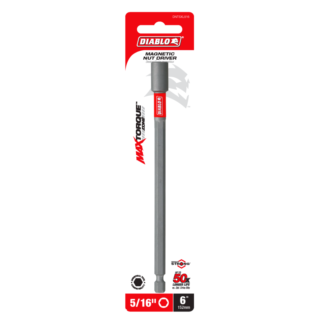 5/16" x 6" Magnetic Nut Driver