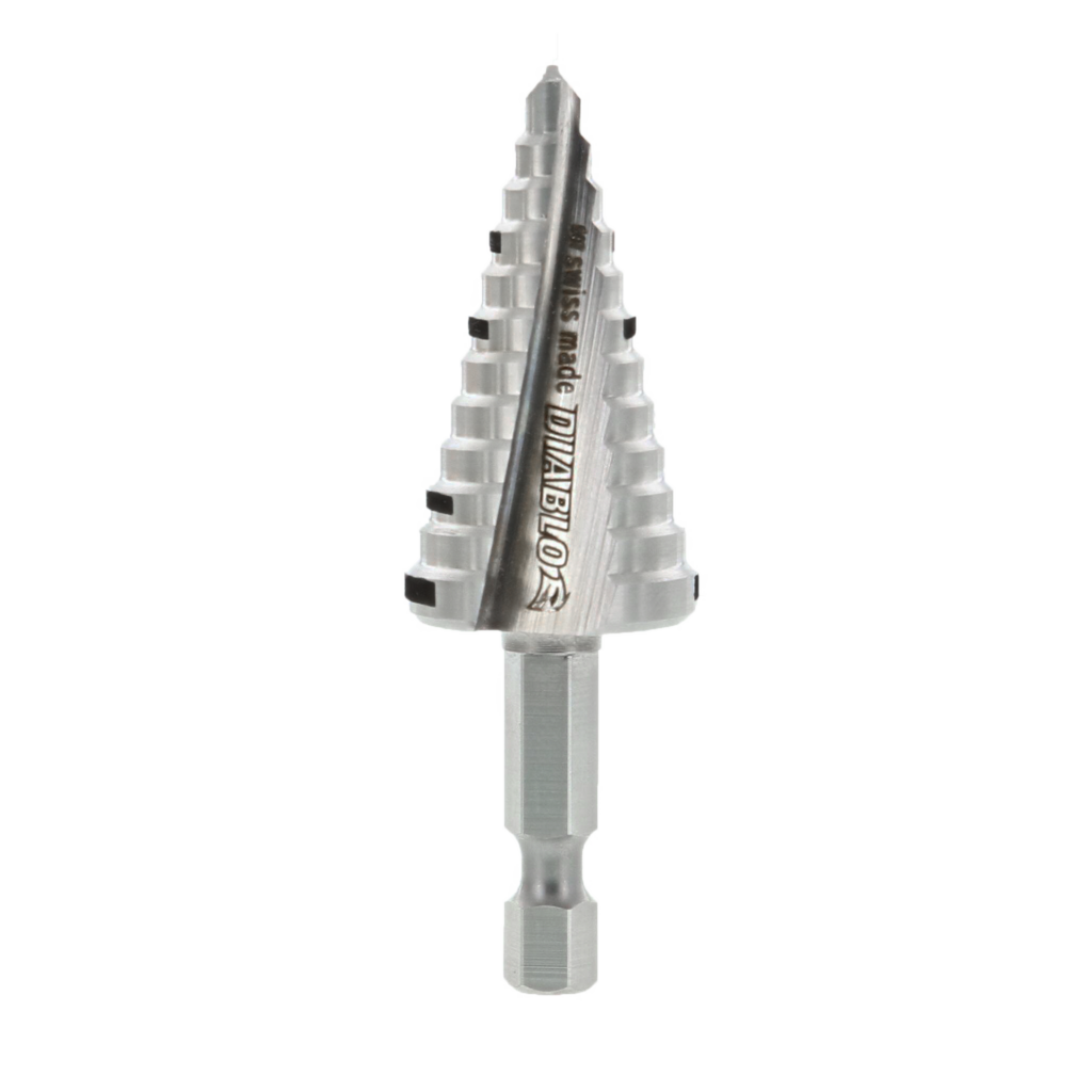 3/8" - 7/8" Impact Step Drill Bit (12 Steps)