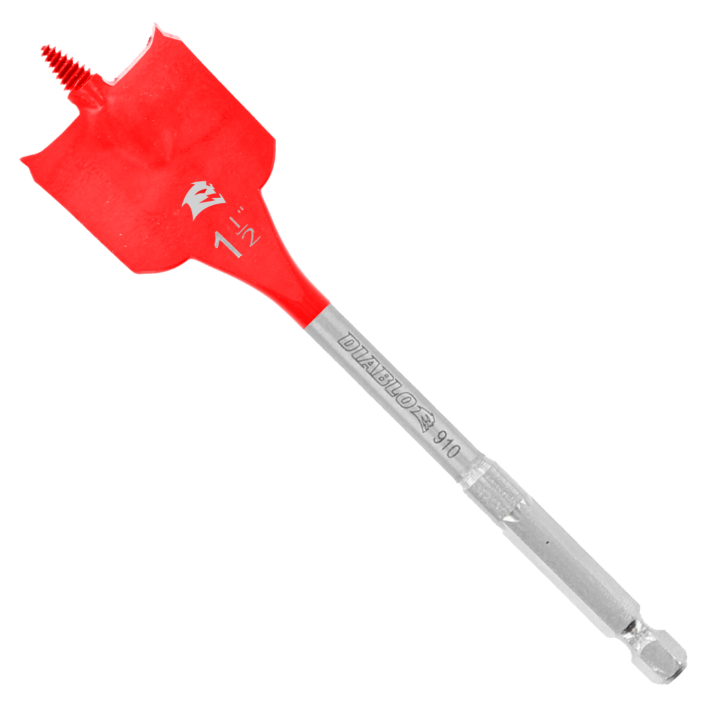 1-1/2" x 6" Spade Bits for Wood (2-Pack)