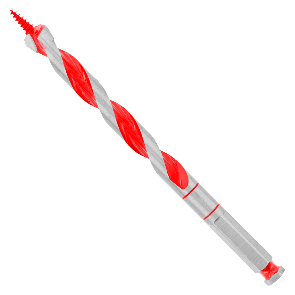 9/16" x 7-1/2" Auger Bit for Wood & Nail-Embedded Wood