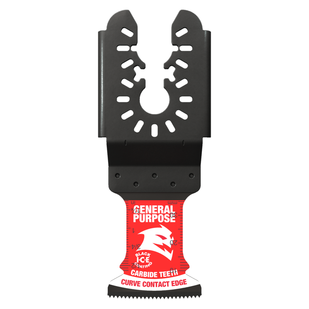 1-1/4" AMPED™ Demo Demon™ Universal Fit Carbide Teeth Oscillating Blade for General Purpose Cuts