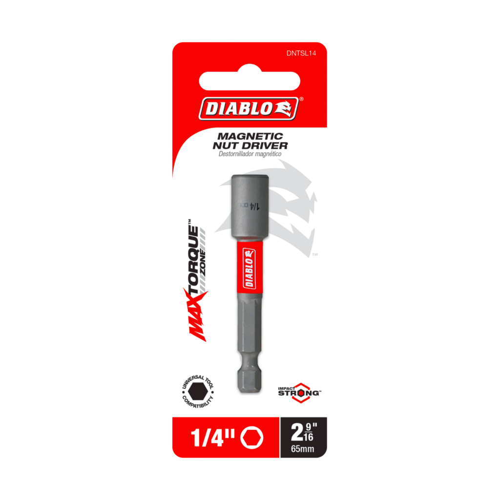 1/4" x 2-9/16" Magnetic Nut Driver