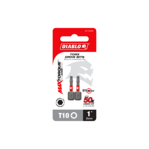 1" #10 Torx Drive Bits (2-Pack)