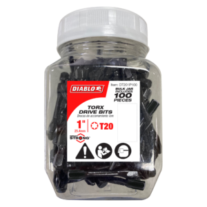 1" #20 Torx Drive Bits (100-Pack)