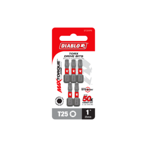 1" #25 Torx Drive Bits (5-Pack)