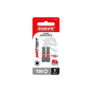 1" #30 Torx Drive Bits (2-Pack)