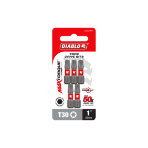 1" #30 Torx Drive Bits (5-Pack)