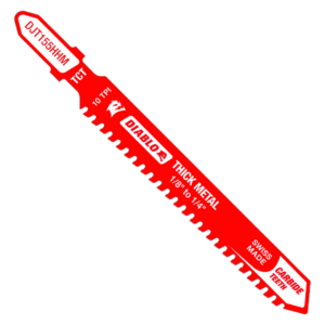 3-3/5" 10TPI Carbide Jig Saw Blade for Thick Metal