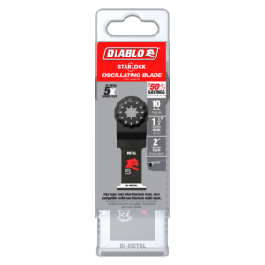 1-1/4" Steel Demon™ Starlock Bi-Metal Oscillating Blades for Metal (10-Pack)