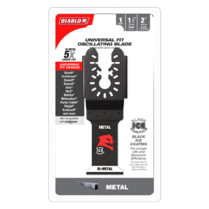 1-1/4" Steel Demon™ Universal Fit Bi-Metal Oscillating Blades for Metal (10-Pack)