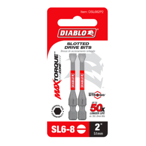 2-sl6-8-slotted-drive-bits