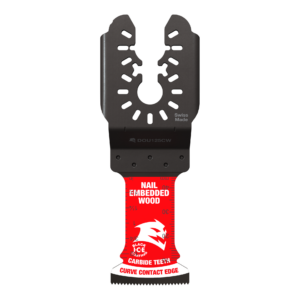 1-1/4" Diablo AMPED™ Demo Demon™ Carbide Teeth Oscillating Blade for Nail-Embedded Wood