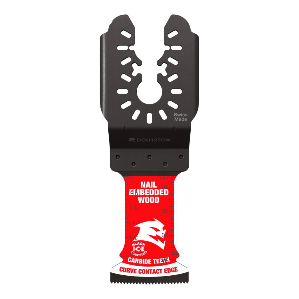 1-1/4" Diablo AMPED™ Demo Demon™ Carbide Teeth Oscillating Blades for Nail-Embedded Wood (10-Pack)