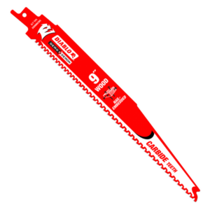 9" 5/7 TPI Demo Demon™ Carbide Teeth Reciprocating Saw Blades for Nail-Embedded Wood (3 Pack)