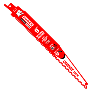 9" 6/9 TPI Demo Demon™ Carbide Teeth Reciprocating Saw Blades for General Purpose Cuts (3-Pack)