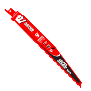 9" 6/9TPI AMPED™ Demo Demon™ Carbide Teeth Reciprocating Saw Blades for General Purpose Cuts (3-Pack)