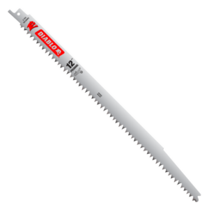 12" 5TPI Fleam Ground Reciprocating Saw Blades for Pruning and Clean Wood (5-Pack)