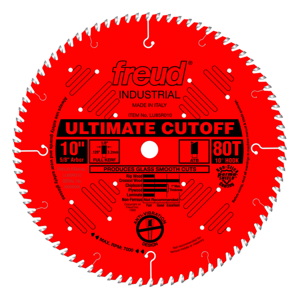 10" Carbide Tipped Saw Blade for Crosscutting
