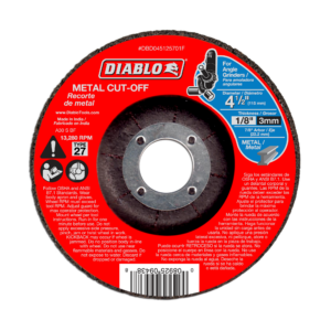 4-1/2" Type 27 Metal Cut-Off Disc