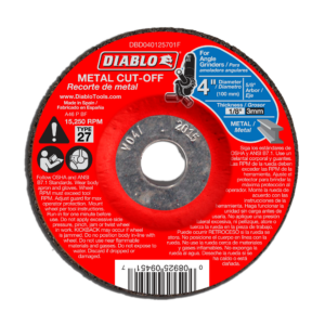 4" Type 27 Metal Cut-Off Disc