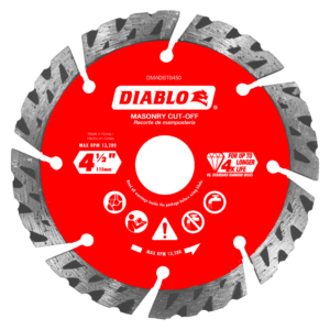 4-1/2" Diamond Segmented Turbo Masonry Cut-Off Blade