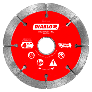 4-1/2" Diamond Rim Tuck Point Masonry Disc